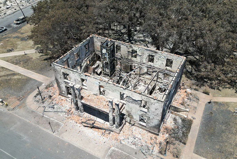 image of Old Lahaina Courthouse using photogrammetry