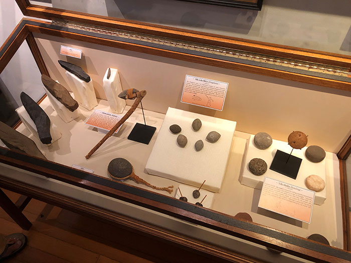 image of Heritage Museum Display in Lahaina.